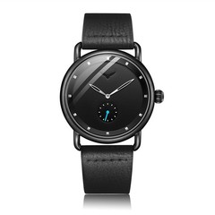 ONOLA Men’s Minimalist Watch with Leather Strap and Subdial