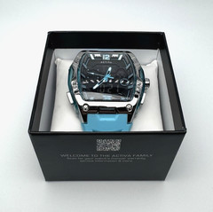 Activa X Invicta Digital Men’s Watch – 50mm, Light Blue ACW8131-002 New