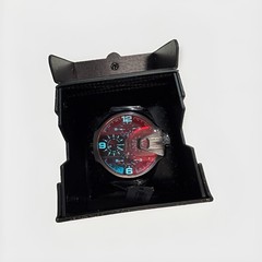 NEW Diesel Uber Chief DZ-7373 Men’s Watch – Iridescent Stainless Steel