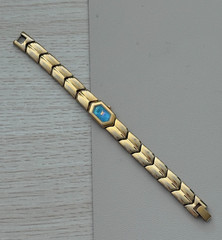 Vintage Citizen Elegance Ladies Quartz Watch Blue MOP Dial 13mm 2200-229681