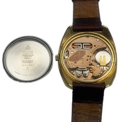 Omega 198.031 Electronic f300Hz Chronometer Day Date Watch Box Papers Working UK