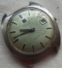 Tissot Seastar mens wristwatch steel case 37 mm. in diameter cal 782-1