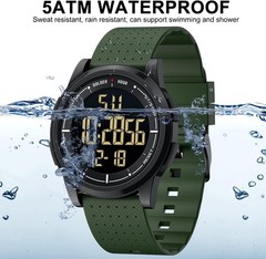 Japanese Quartz Ultra-Thin Digital Sports Watch – Glow in the Dark Feature