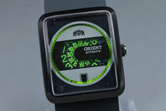 [EXC+5] Orient ERAM-D0 Orbit Automatic Disc Display Men’s Watch 35x40mm JAPAN