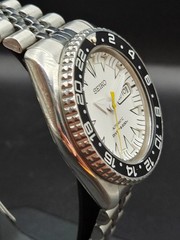 Seiko Mens Automatic Watch 21J Mod.MONSTER Scuba Diver’s 200M July 1998 FREE P&P