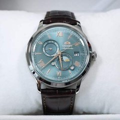 Orient Automatic Sun and Moon Green Dial Men’s Watch RA-AK0805E