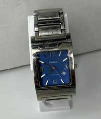 Fossil Men’s UNTESTED Arkitekt Quartz Watch FS-2891 Blue Dial Water Resist 50m