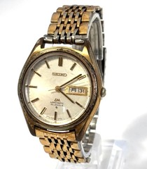 SEIKO 5606-7000 Gold Seiko LORDMATIC 23 Jewels Day-Date Men’s Automatic Watc