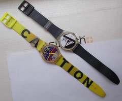 Lot of 2 STD GENT SWATCH WATCHES EXCELLENT VINTAGE L@@K WOW