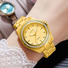 Luxury Fashion Ladies Watch Quartz Ceramic Waterproof Casual Women Wristwatch