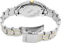 Seiko Men’s Essentials Quartz Green Dial Titanium Watch – SUR377P1 NEW