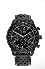 Citizen Eco-Drive Sport Casual Stainless Steel Black Dial Men’s..