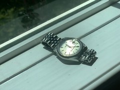 Mido Commander President Day/Date 8223 Stainless Steel Swiss Jubilee Bracelet 