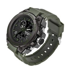 Men’s Watches Sports Outdoor Waterproof Military Watch Date Multi Function