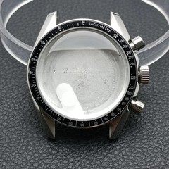 39.7Mm Men’S Watches Metal Case FIT VK63 Movement Case Watch Accessories Watch P