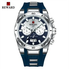 REWARD Men Sport Watches Chronograph Wristwatch Male Multifunction Quartz Watch