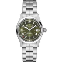 New Hamilton Khaki Field Auto 38MM Green Dial Stainless Men’s Watch H70455160