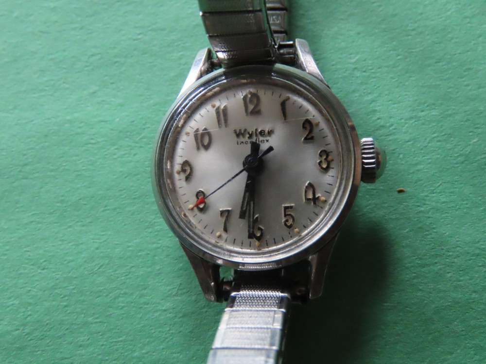 WYLER INCAFLEX LIFEGUARD WOMEN’S WATCH 1820/9-798 SWISS VINTAGE RUNS