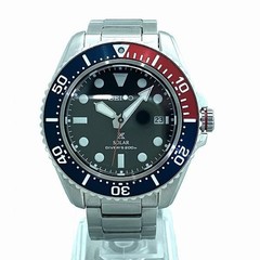 Seiko Prospex Diver Scuba V157 0DP0 Solar Watch Men’s Excellent Condition