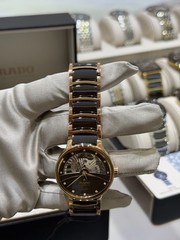 New Rado Centrix Automatic Diamonds OpenHeart Brown Dial Women’s Watch R30029902