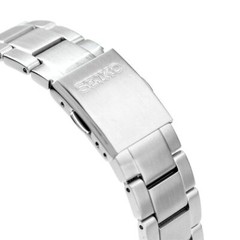 SEIKO SELECTION SBPX147 Stainless Steel Solar Analog Watch Black Dial 38.7mm