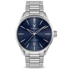 Vincero Icon Automatic Silver Blue