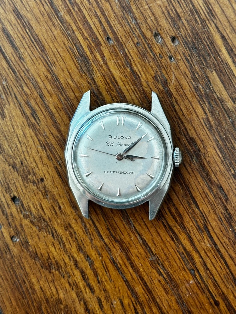 Vintage Bulova 23 Jewel Selfwinding Automatic Gents Wrist Watch Cal 10BZAC Runs