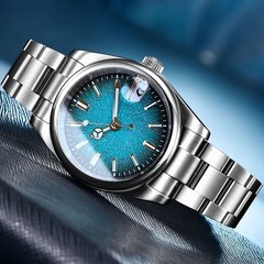 36mm/39mm Tandorio Lumen Round Bezel Sapphire Glass 20ATM NH35A Men Auto Watch