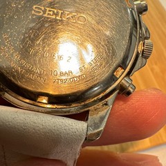 Seiko 7T92-0DWD Chronograph 100m Non Tested