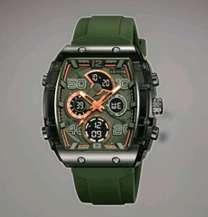 Activa X Invicta Men’s Watch – 45mm Green / Orange ACW8109-004 NEW w Warranty