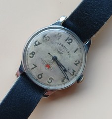 Original Shturmanskie Type-1 Soviet Pilot Mechanical Watch 1MChZ Early 1950s