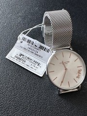 Coach Women’s Watch 14503124 Quartz Perry Silver Dial Mesh Stainless Steel 36mm