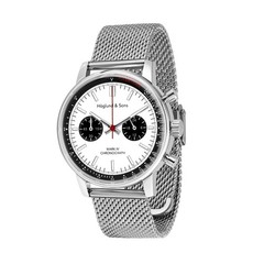 Höglund & Sons Mark IV Chronograph Seiko VK64 Mecha Quartz Panda Dial