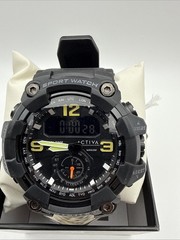 NEW Activa X Invicta BlackOps Digital Men’s Watch – 56mm Black ACW1637-001