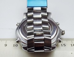 Men MOONPHASE ANALOG-DIGITAL Watch YES “Solstice”. Sunset/Sunrise. Alarm. In BOX