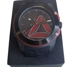 Reebok TIREFLIP Men’s Black & Red Wrist Watch RD-TFL-G2-CBIB-BR New Old Stock