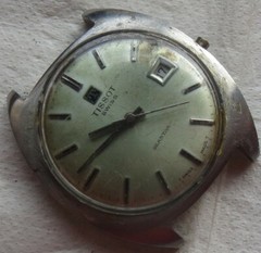 Tissot Seastar mens wristwatch steel case 37 mm. in diameter cal 782-1