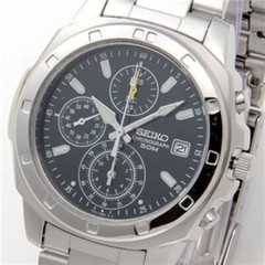 Seiko chronograph quartz men’s watch “JAPAN” New