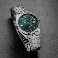 Bulova 96B429 Classic Surveyor Men’s Automatic Watch Stainless steel Band 39 mm
