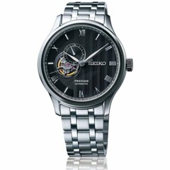 Seiko PRESAGE SARY093 Men’s Watch Stamped Face See-Through Back
