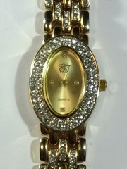 Elizabeth Taylor ET White Diamonds Quartz Ladies Watch Wristwatch