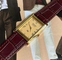 Vintage Seiko Slim Quartz Men’s Wrist Watch – Comes With New Battery, New Band