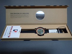 Projects Watches PJT-7580 Dancheong 40mm Black Leather Band Watch