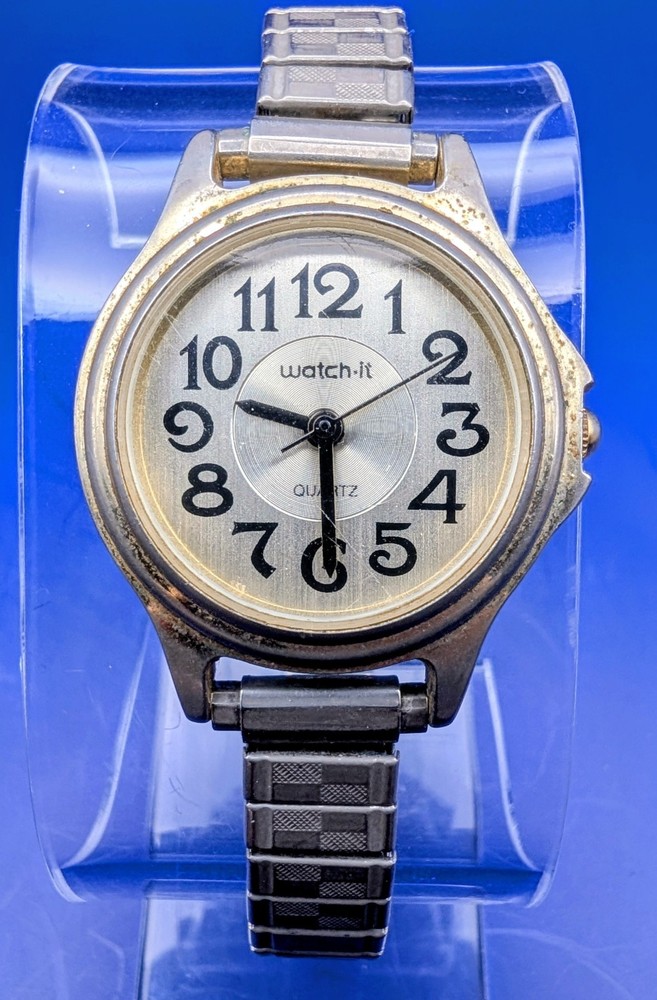 Watch It Women’s Wrist Watch White Dial – New Battery