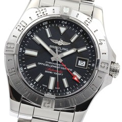 BREITLING Avenger II GMT A32390 Date black Dial Automatic Men’s Watch_889231