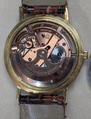 1963 Omega Watch Automatic Gold 34mm Cal 552 Speckled Sunburst Dial