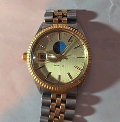 A.W.C. American Watch Company Oldsmobile Service Guild 10 Years Service Miyota