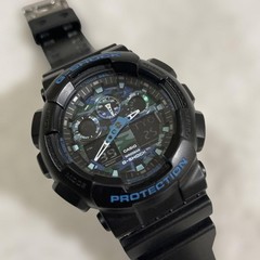 CASIO G-SHOCK GA-100CB G-Shock Camouflage Blue/Black