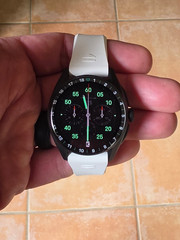 TAG Heuer SBR8080.EB0284 Calibre E4 Connected Golf Watch Black White Rubber 42mm