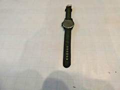 Watch Dobroa Green With Adjustable Cloth Band-New Battery installed